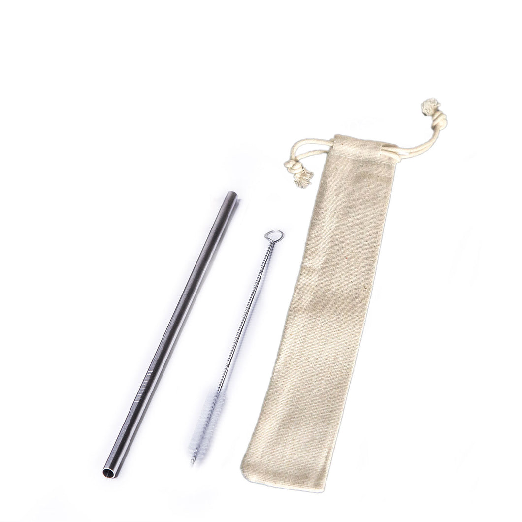 Straw Sets Metal Straw Set / Linen / none Eco Shop PH Zero Waste Philippines Metro Manila