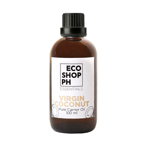 VCO - 100ml Virgin Coconut oil in amber glass bottle from Quezon Province - Eco Shop Ph - Zero Waste Philippines - Metro Manila