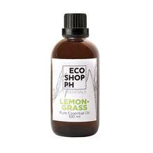 Lemongrass Essential Oil 100ml sold in amber glass bottle with dripper in stock in Eco Shop Ph - Zero Waste Philippines - Metro Manila