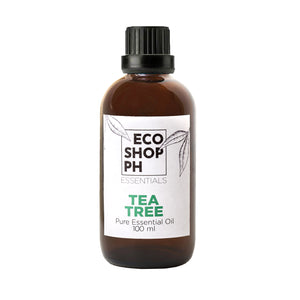 Wholesale Supplier Tea Tree Essential Oil sold in amber glass bottle, online at Eco Shop Ph. In Stock in Metro Manila, Philippines