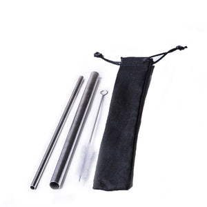 Straw Kits *Wholesale (30pcs+)* Metal Kit Bubble / Black / none Eco Shop PH Zero Waste Philippines Metro Manila