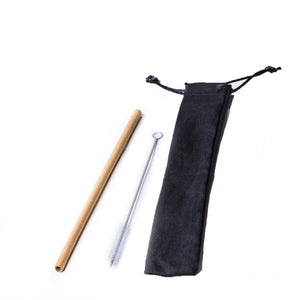 Bamboo Straw Wholesale Black Set - Eco Shop PH Zero Waste Philippines Metro Manila