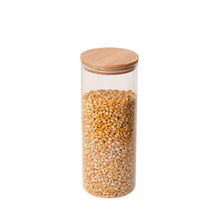 Glass Storage Jar with Bamboo Lid *Wholesale (10pcs+)*